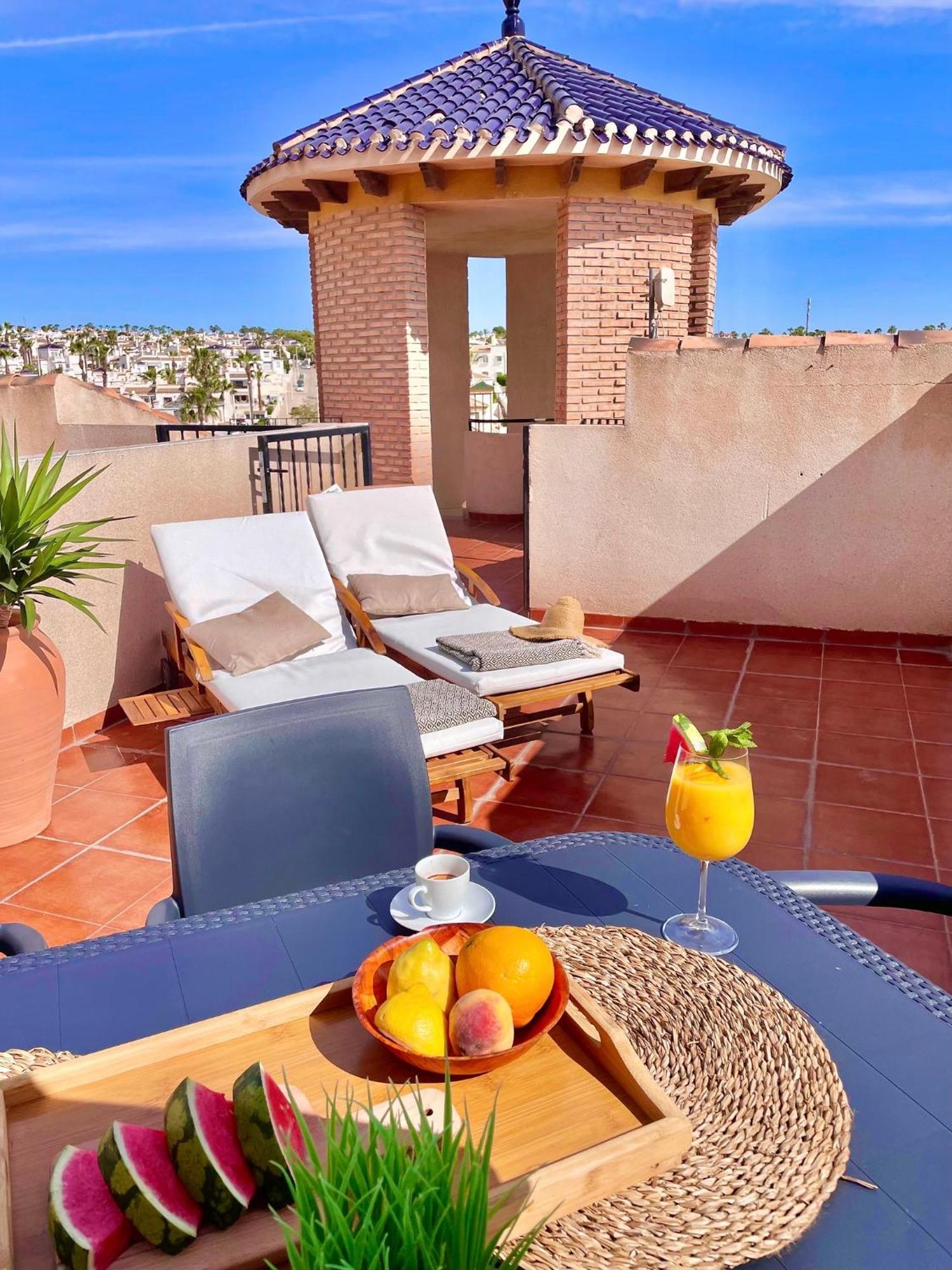 Apartmán Casa Andres. Two Bed Penthouse Pool & Terrace Alicante Exteriér fotografie